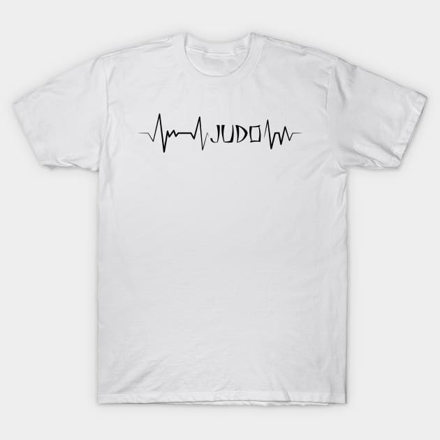 Judo heartbeat T-Shirt by Sport Siberia